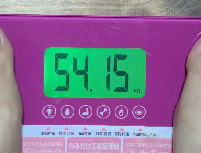 ラクファスｰ体重変化-1