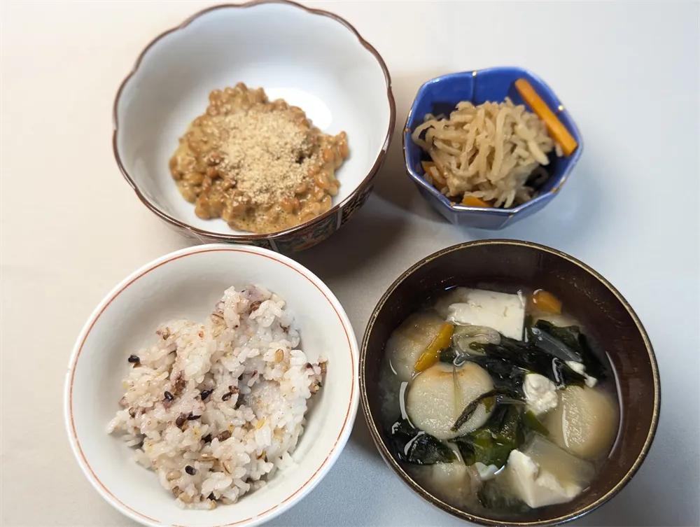 準備食朝1