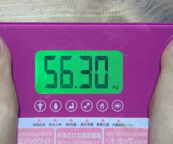 完全置換プロテインスムージーｰ体重変化 (2)