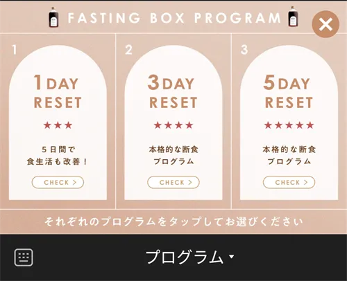 ファスティングボックスｰスケ