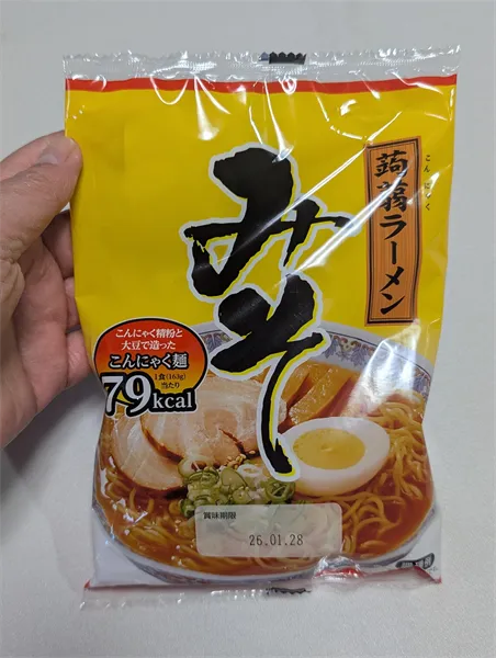 みそｰこんにゃくラーメン